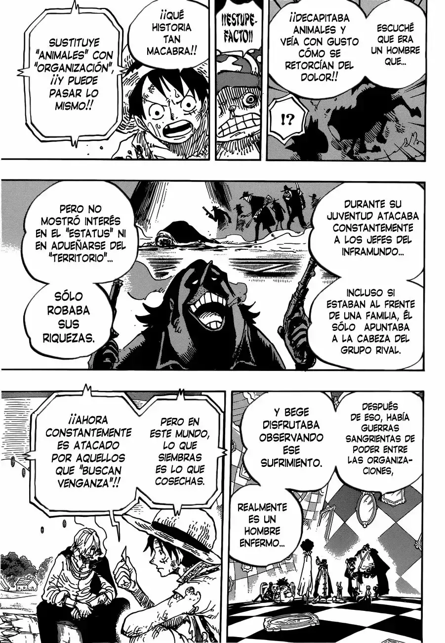 One Piece Capitulo 857: Torre página 12