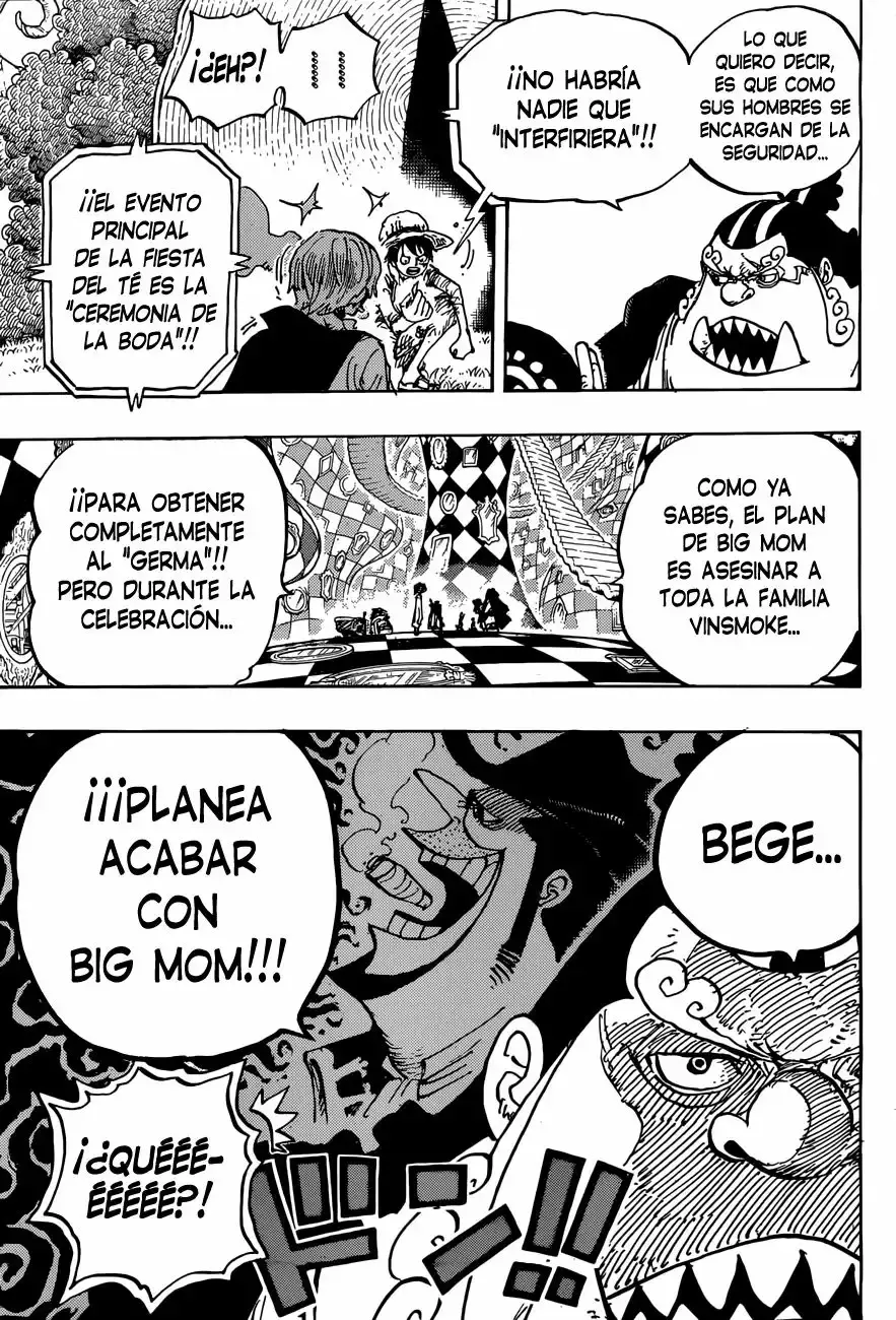 One Piece Capitulo 857: Torre página 14