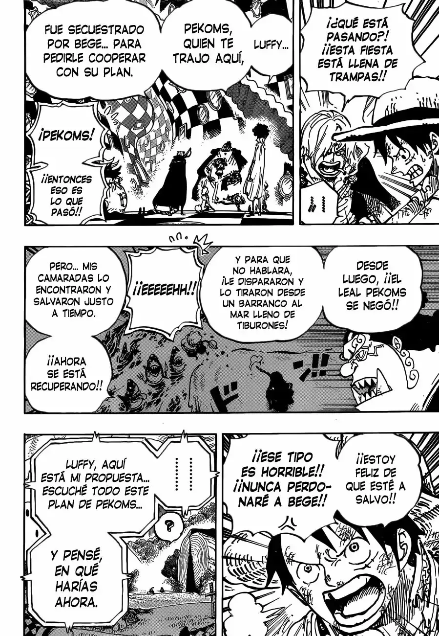 One Piece Capitulo 857: Torre página 15