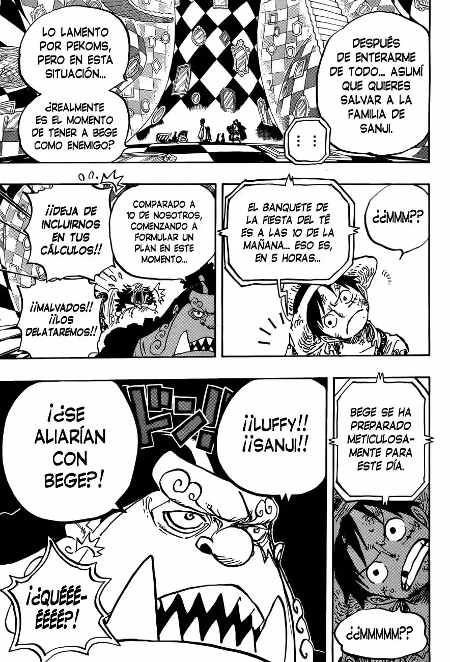 One Piece Capitulo 857: Torre página 16