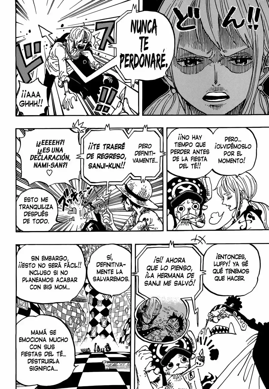 One Piece Capitulo 857: Torre página 9