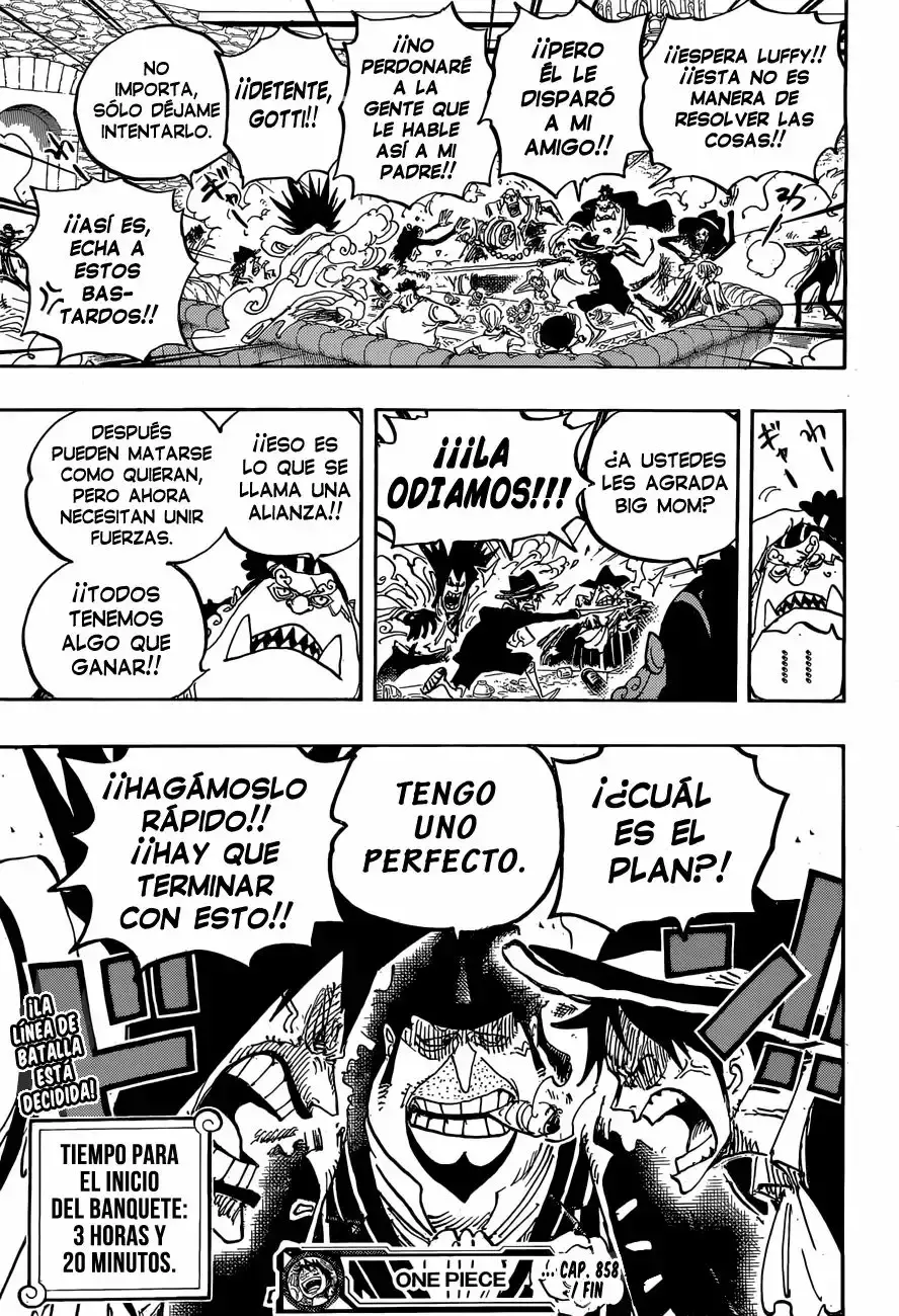 One Piece Capitulo 858: Encuentro página 19
