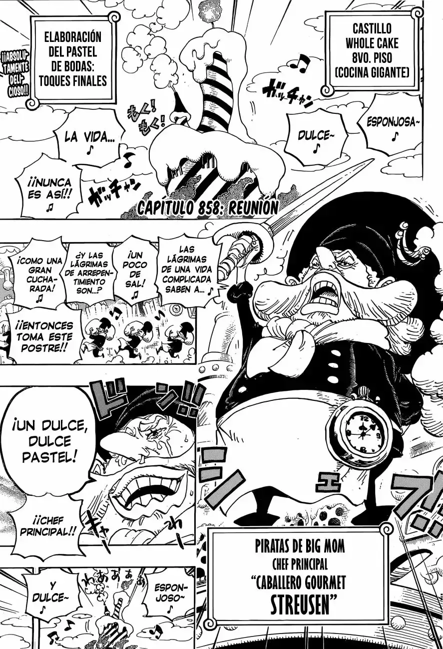One Piece Capitulo 858: Encuentro página 5