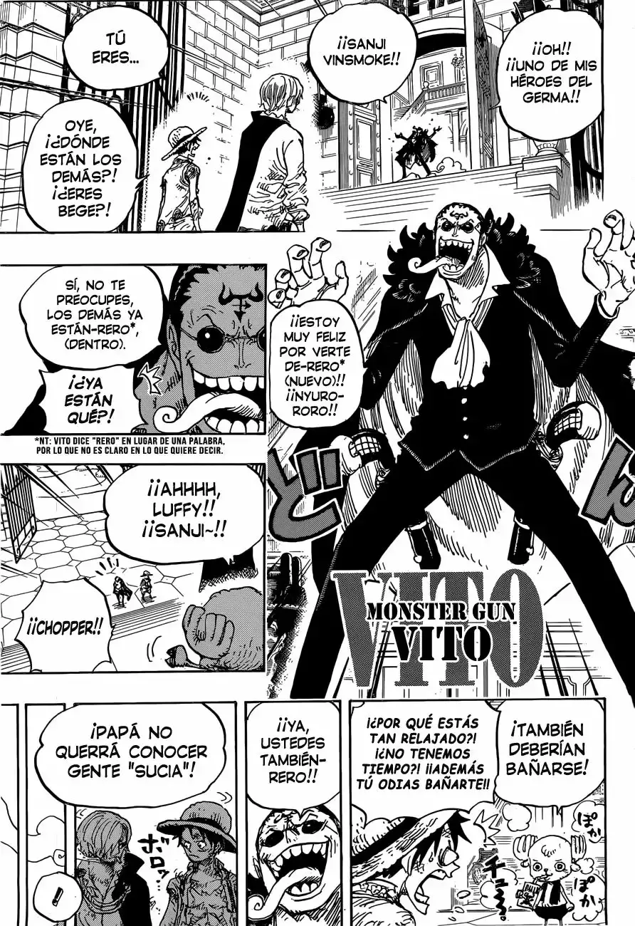 One Piece Capitulo 858: Encuentro página 8