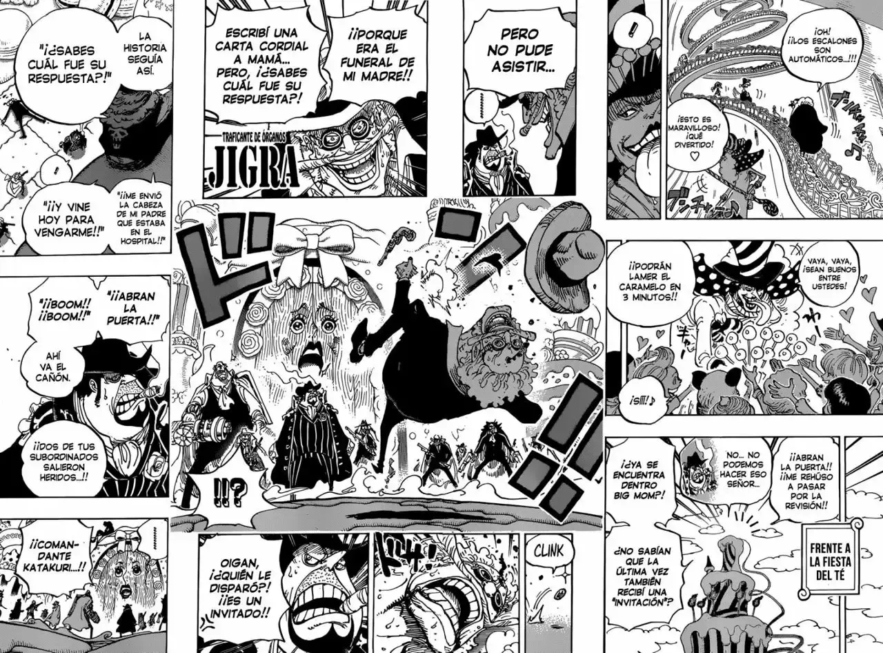 One Piece Capitulo 860: La fiesta comienza a las 10:00 página 10
