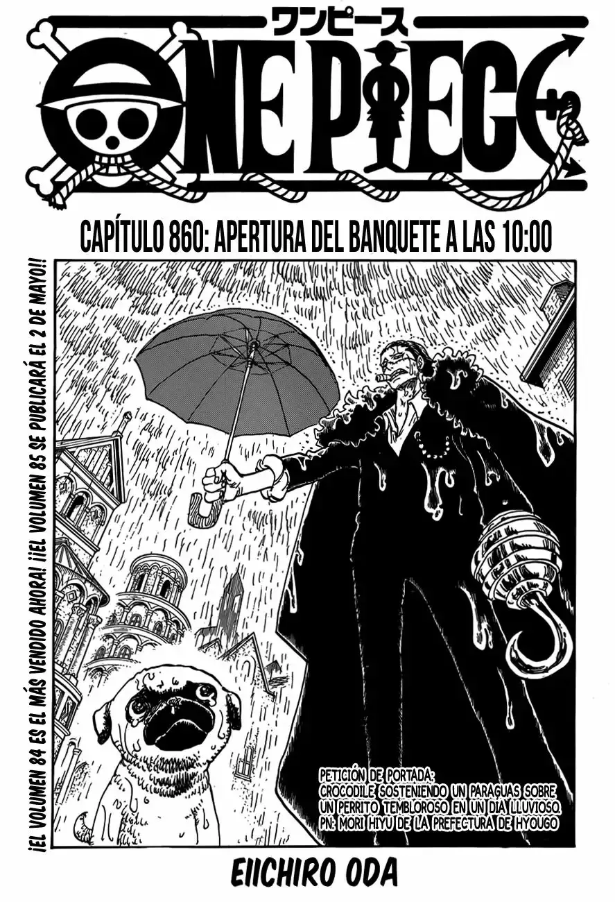 One Piece Capitulo 860: La fiesta comienza a las 10:00 página 2