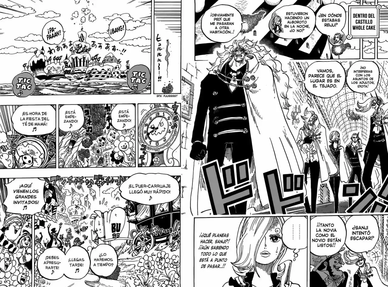 One Piece Capitulo 860: La fiesta comienza a las 10:00 página 7