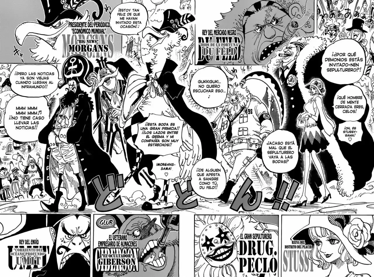 One Piece Capitulo 860: La fiesta comienza a las 10:00 página 8