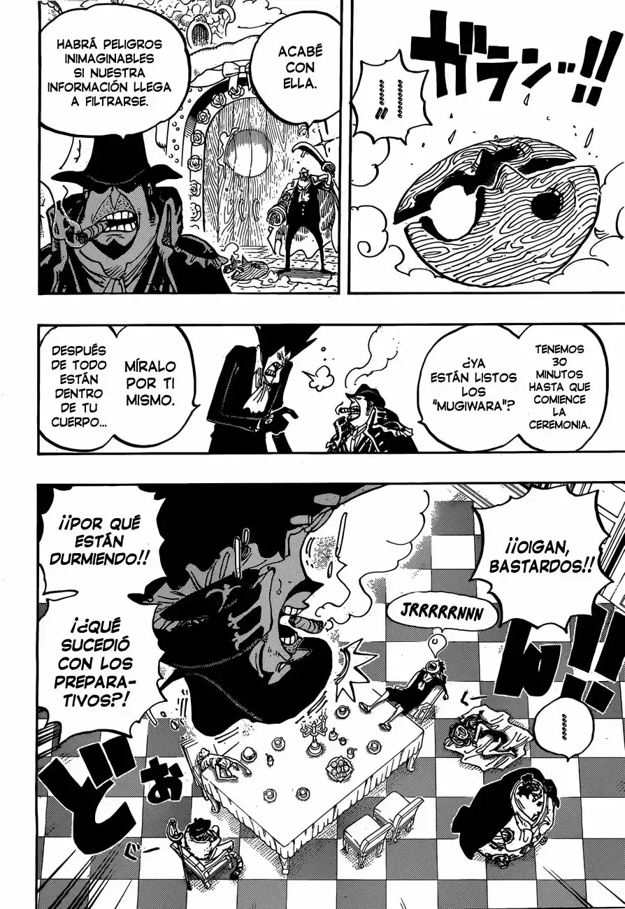 One Piece Capitulo 861: El actor consumado página 11