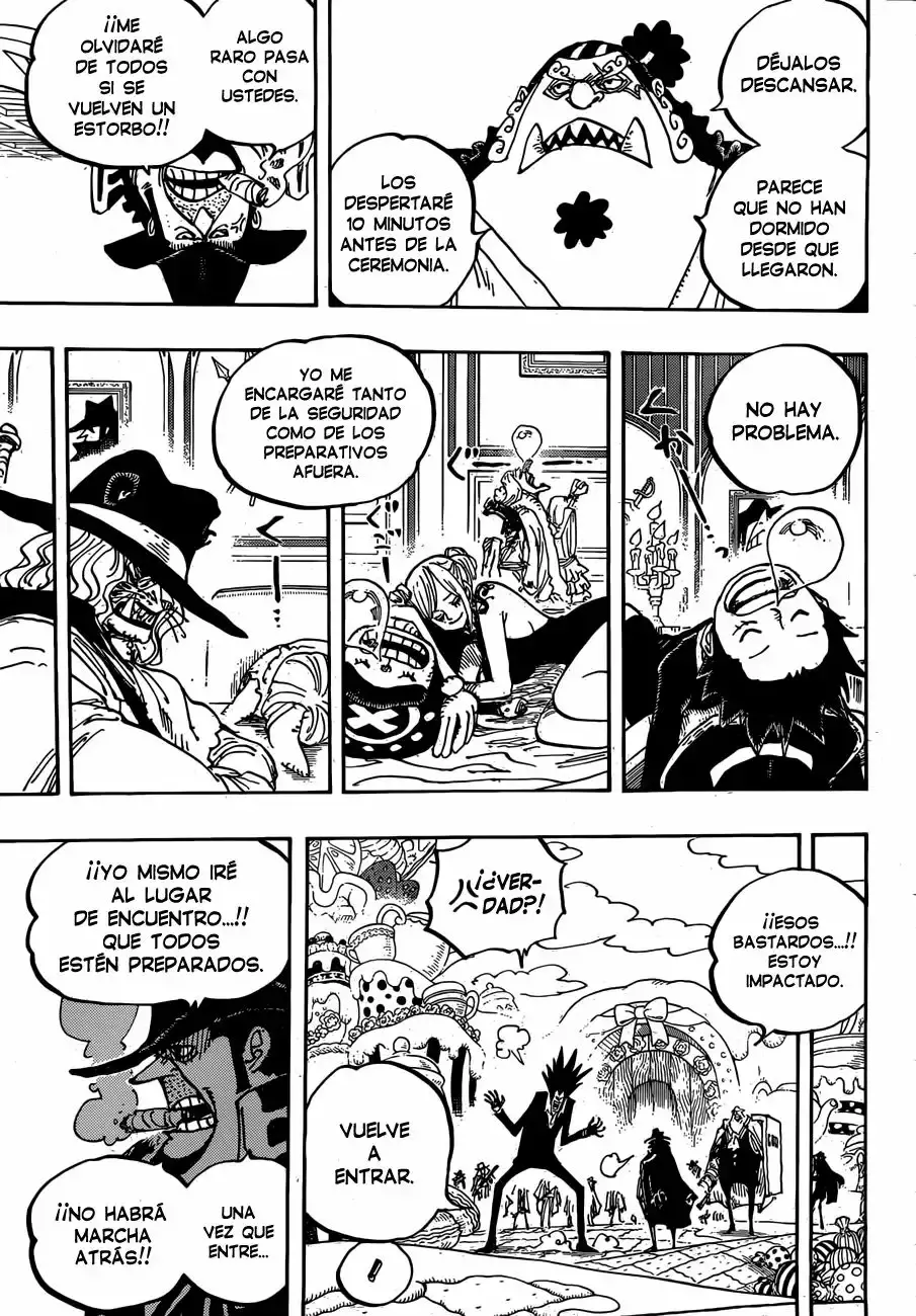 One Piece Capitulo 861: El actor consumado página 12