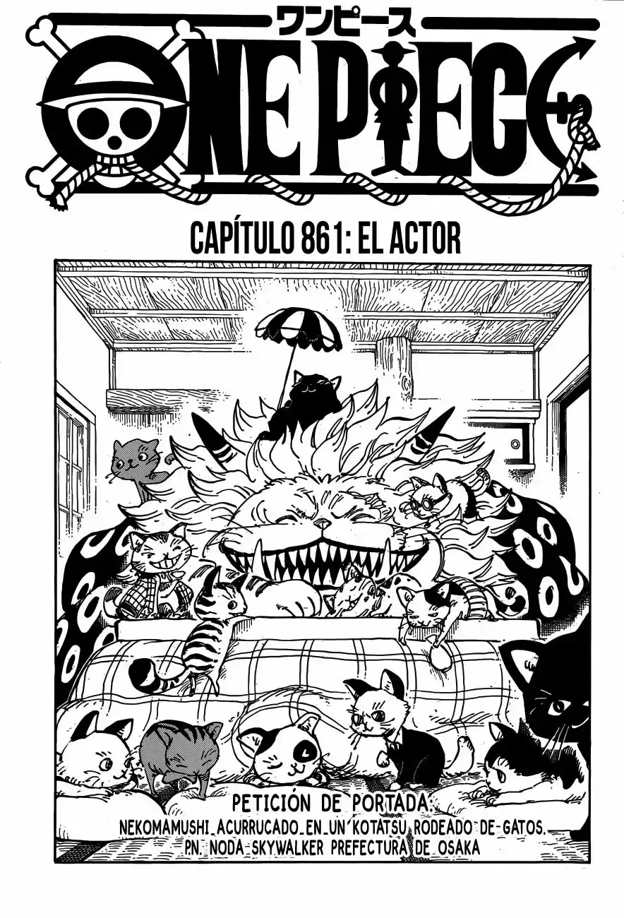 One Piece Capitulo 861: El actor consumado página 2