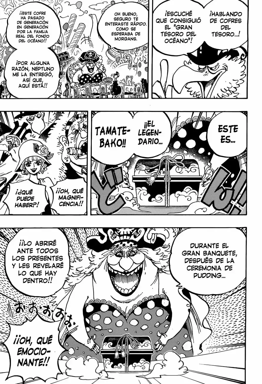 One Piece Capitulo 861: El actor consumado página 8