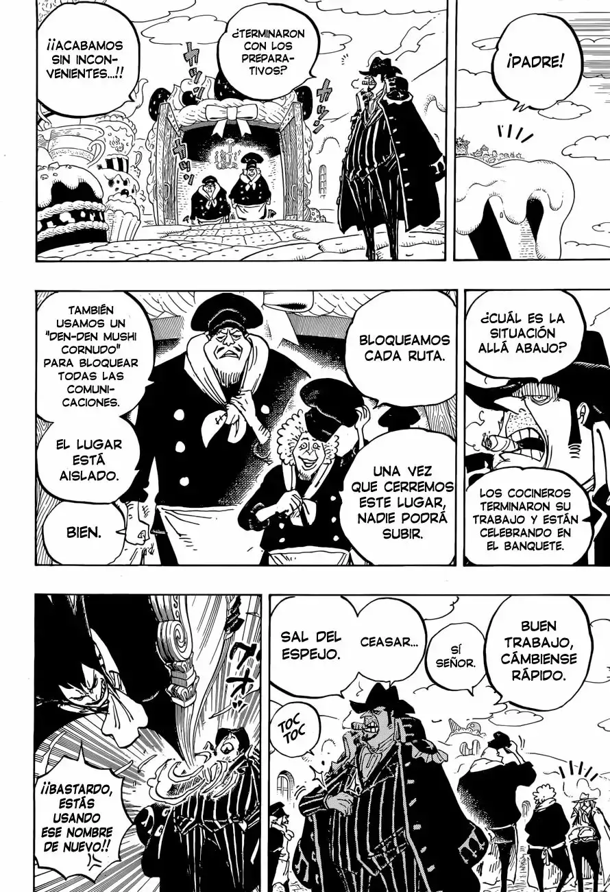 One Piece Capitulo 861: El actor consumado página 9