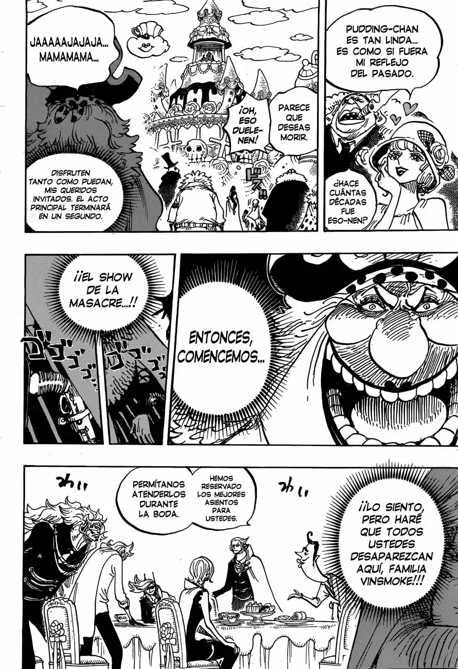 One Piece Capitulo 862: El pensador consumado página 6