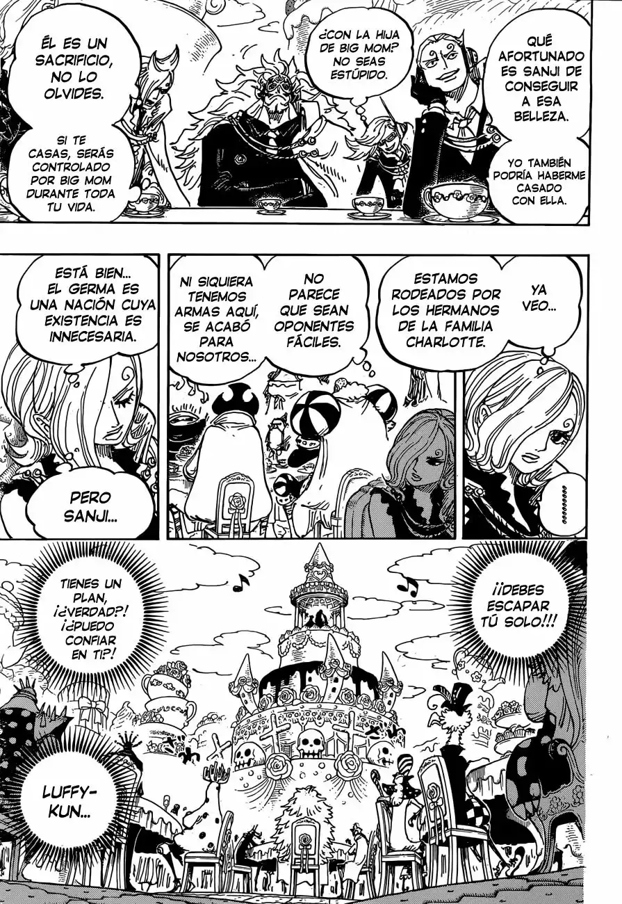 One Piece Capitulo 862: El pensador consumado página 7