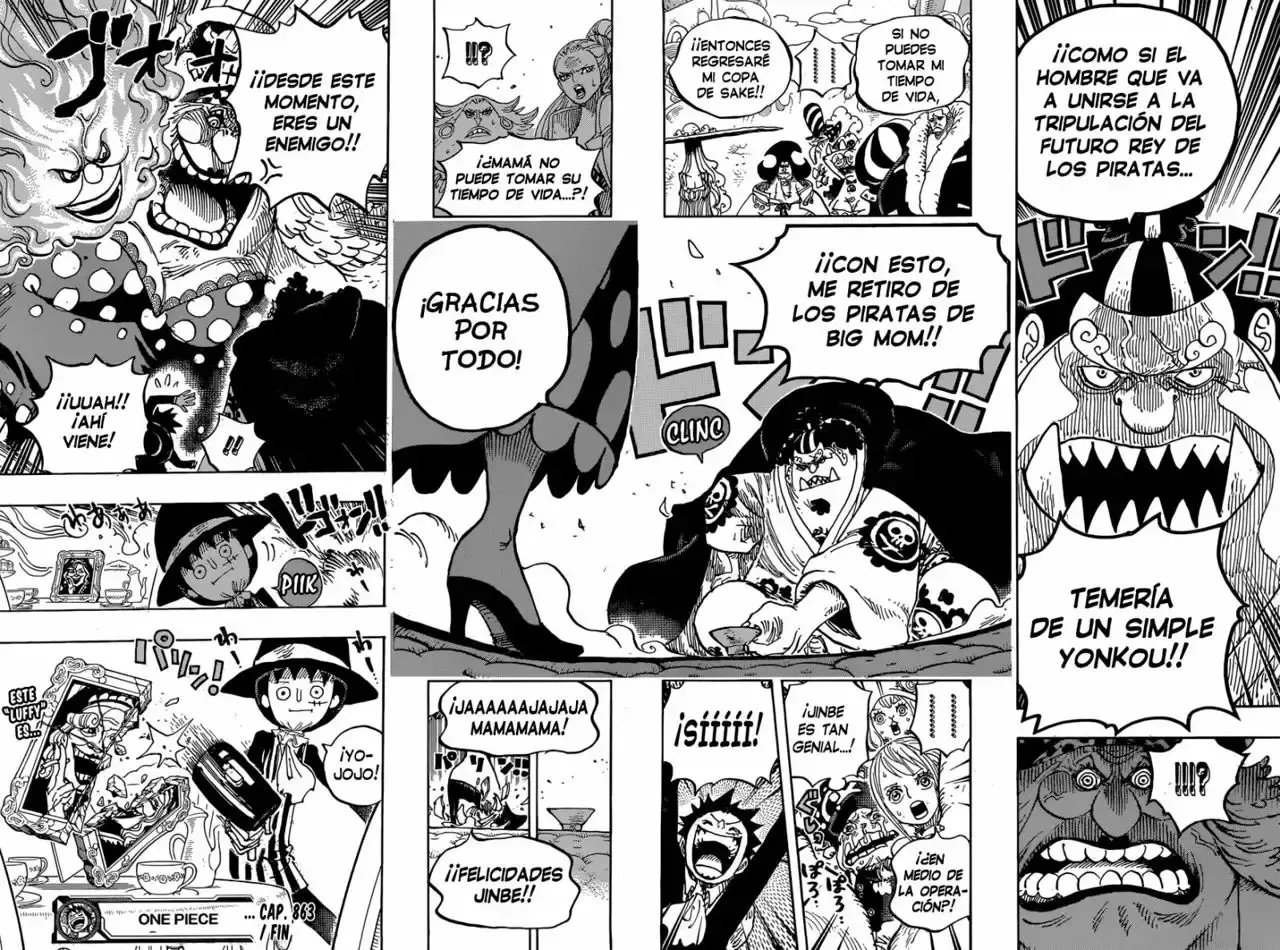 One Piece Capitulo 863: El caballero consumado página 20