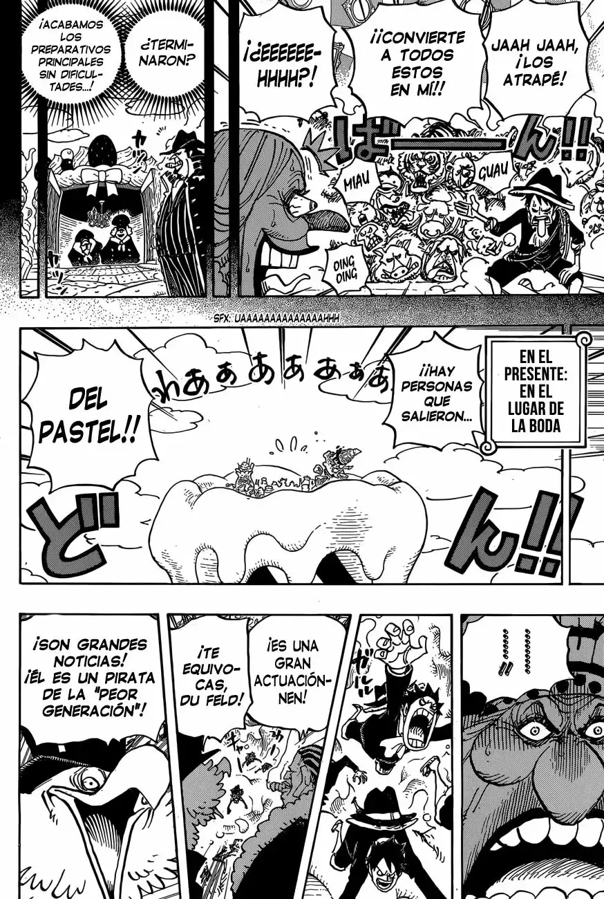 One Piece Capitulo 863: El caballero consumado página 6