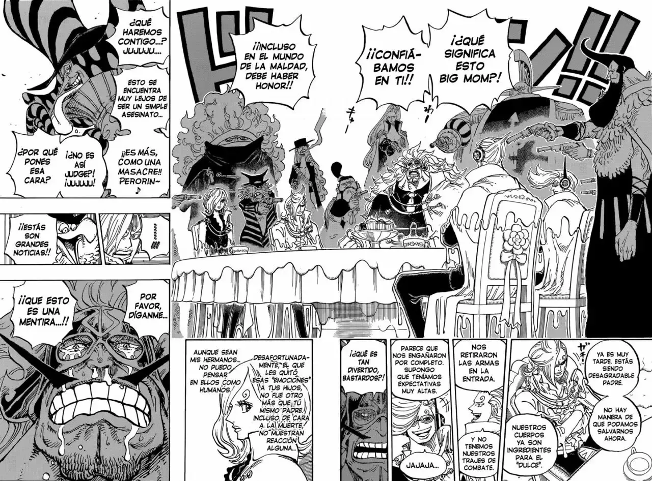 One Piece Capitulo 864: El plan de asesinato de la familia Vinsmoke página 13