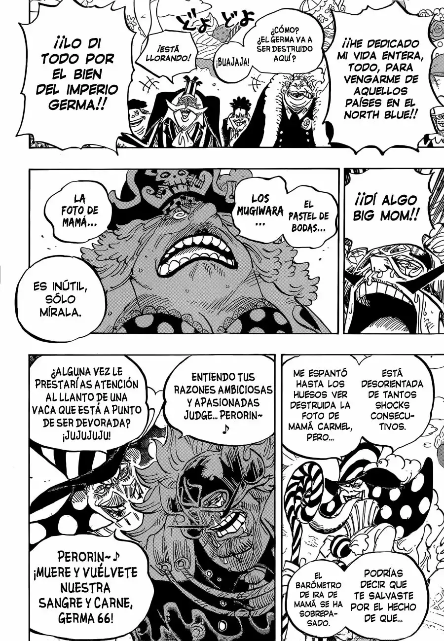 One Piece Capitulo 864: El plan de asesinato de la familia Vinsmoke página 14