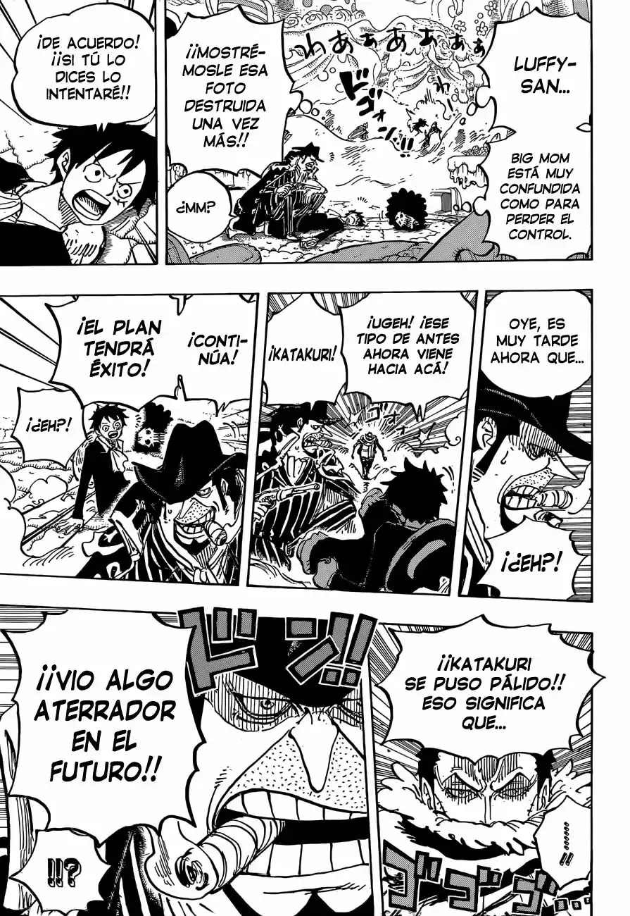 One Piece Capitulo 864: El plan de asesinato de la familia Vinsmoke página 15