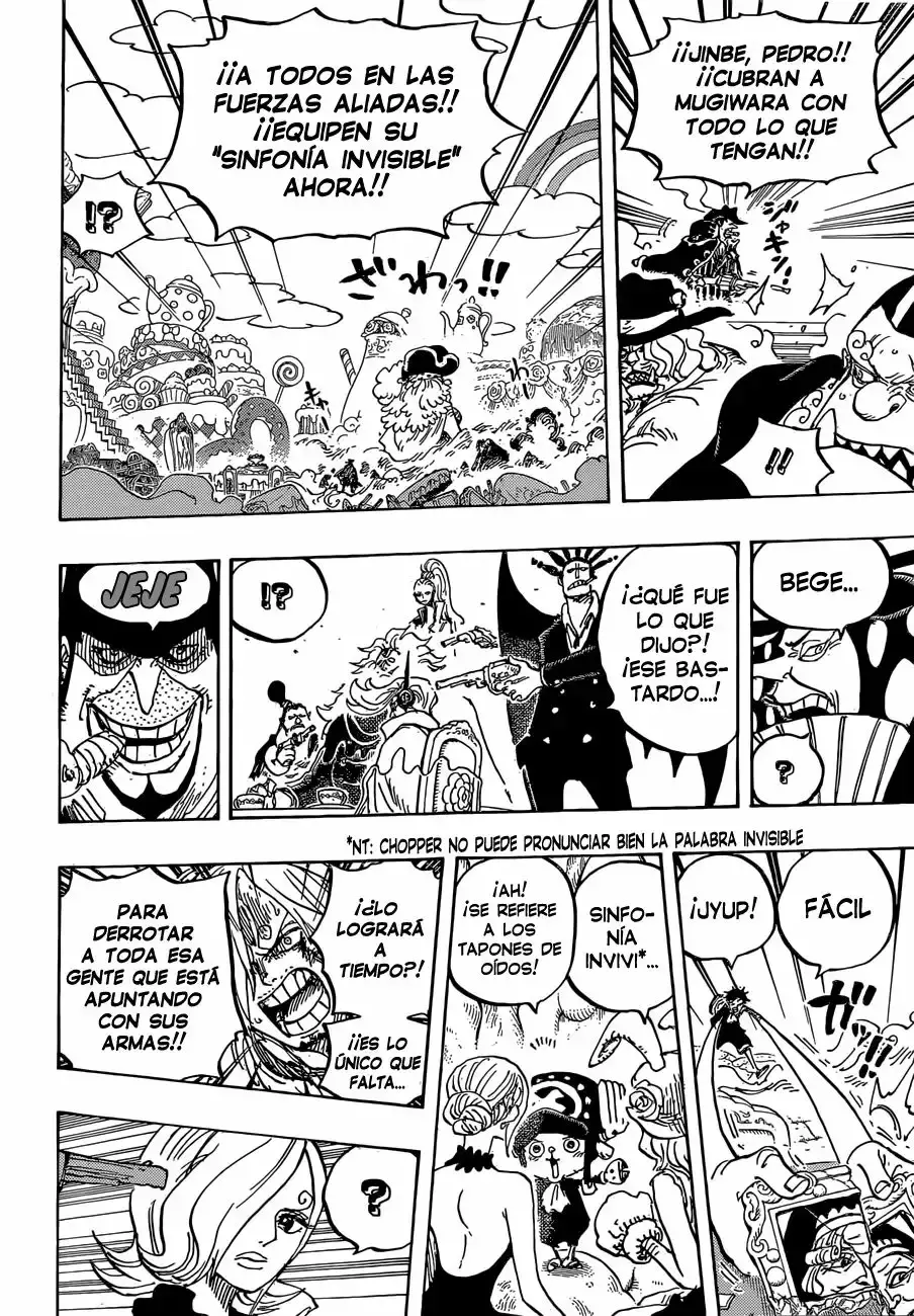 One Piece Capitulo 864: El plan de asesinato de la familia Vinsmoke página 16