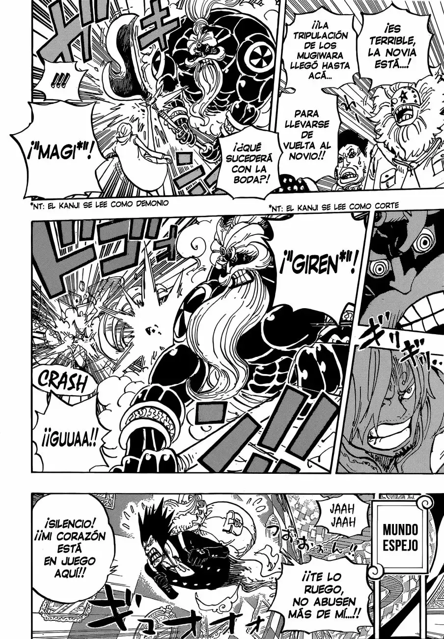 One Piece Capitulo 864: El plan de asesinato de la familia Vinsmoke página 9