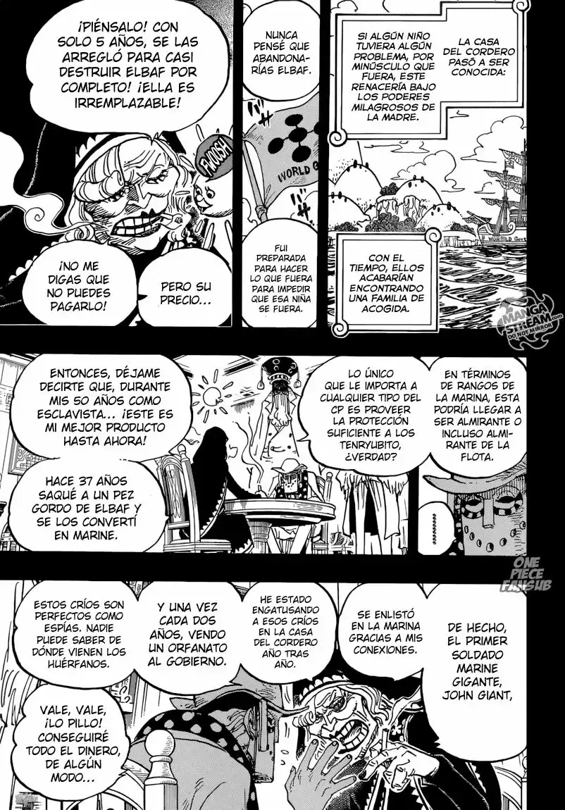 One Piece Capitulo 867: Feliz Cumpleaños página 10