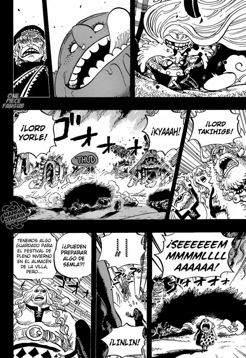 One Piece Capitulo 867: Feliz Cumpleaños página 4