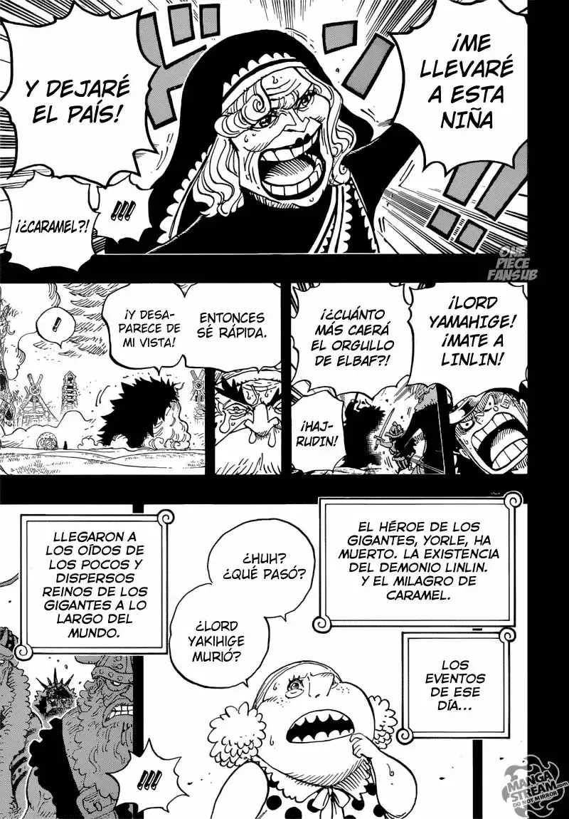 One Piece Capitulo 867: Feliz Cumpleaños página 8