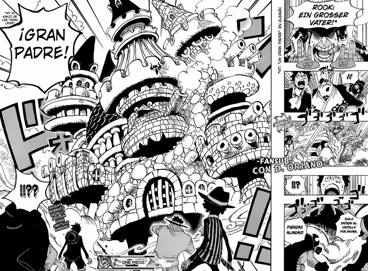 One Piece Capitulo 868: Cohete KX página 14
