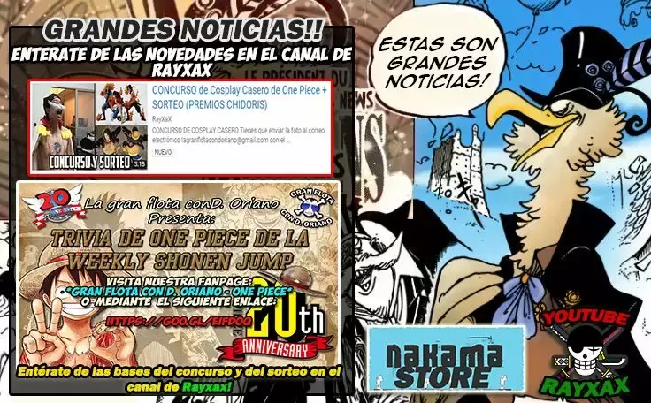 One Piece Capitulo 868: Cohete KX página 15