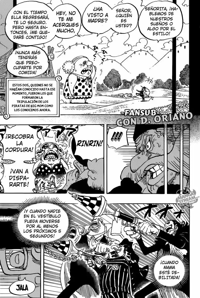 One Piece Capitulo 868: Cohete KX página 6