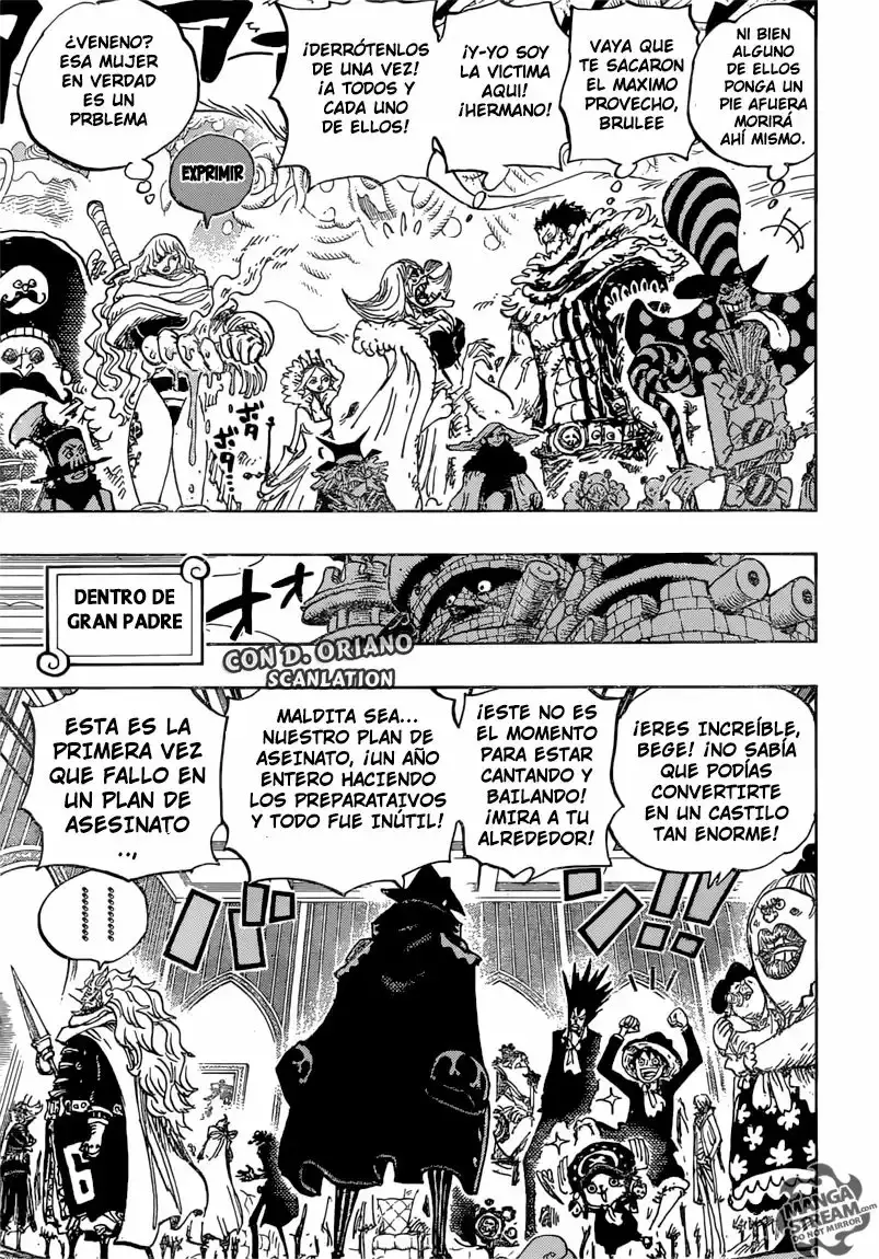 One Piece Capitulo 869: Bajo asedio página 15