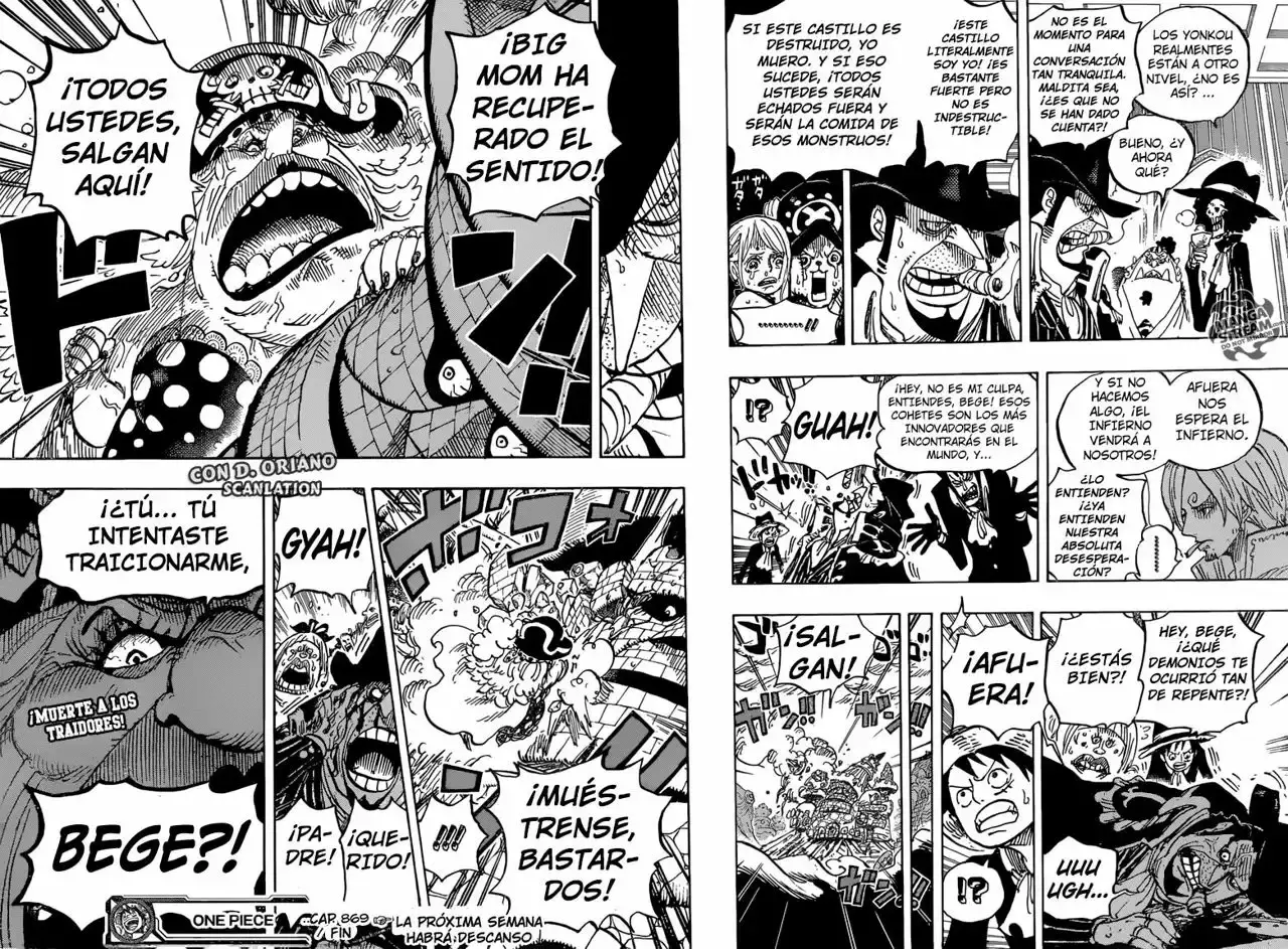 One Piece Capitulo 869: Bajo asedio página 16