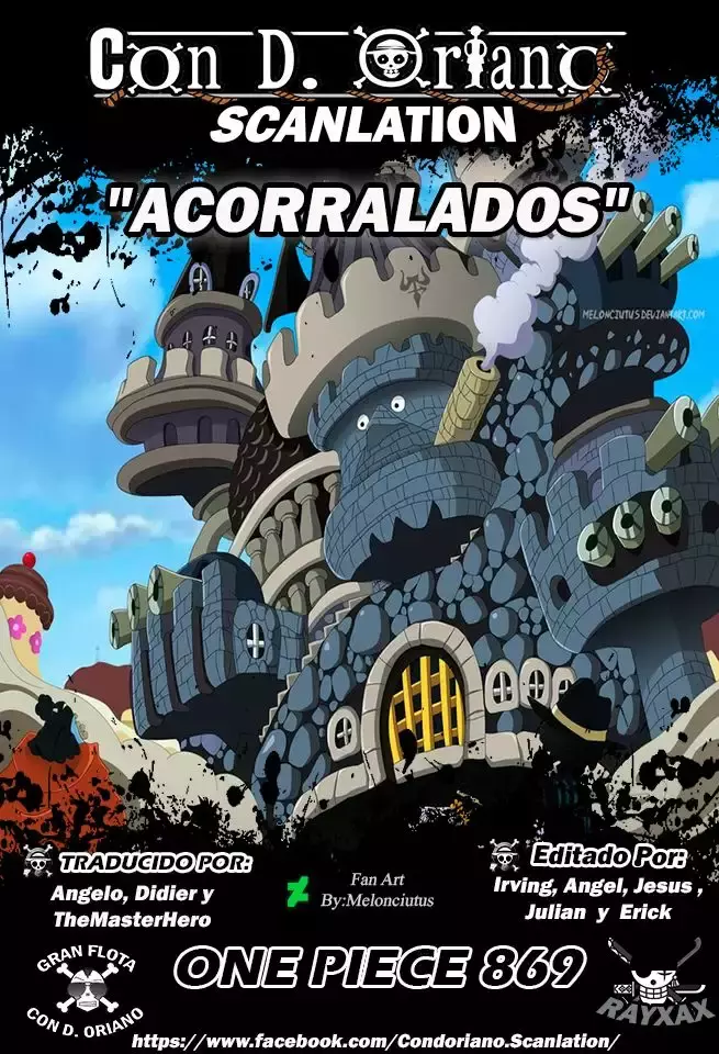 One Piece Capitulo 869: Bajo asedio página 2