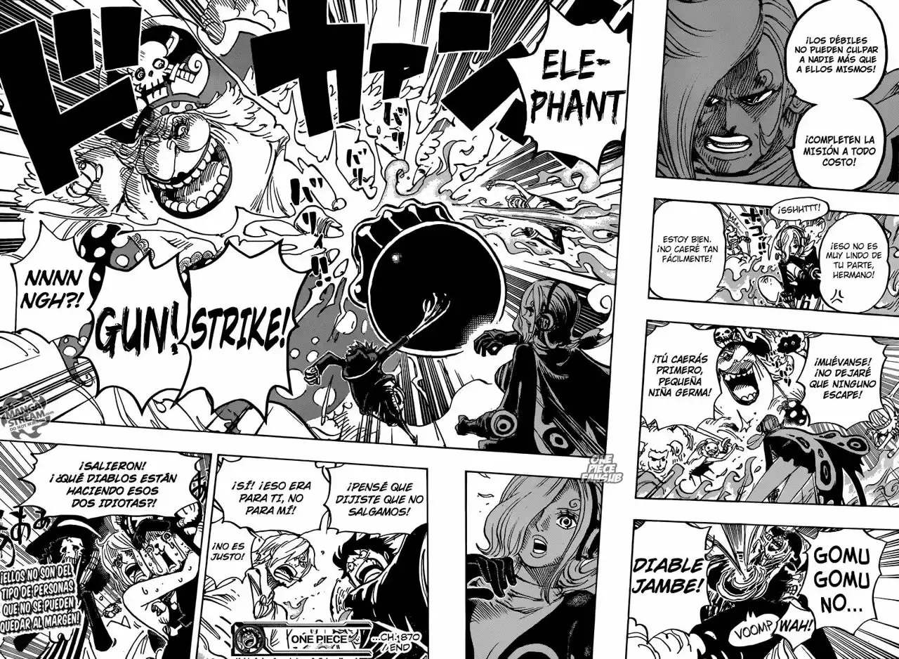 One Piece Capitulo 870: Despedida página 18
