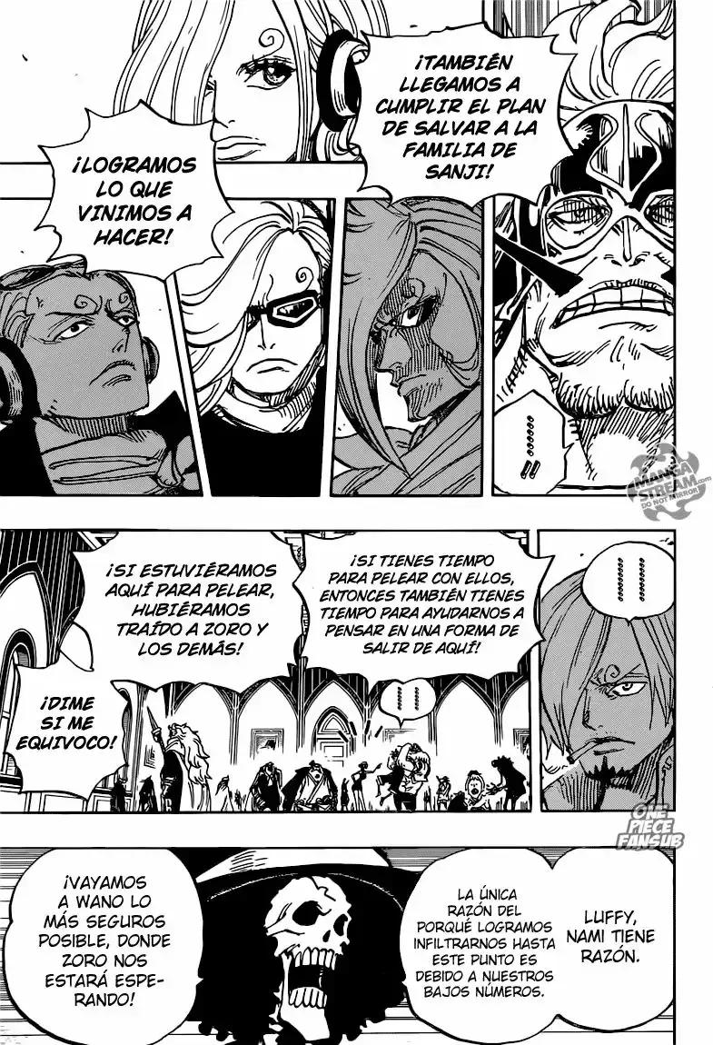 One Piece Capitulo 870: Despedida página 6