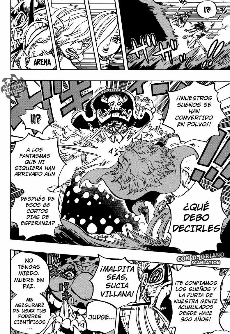 One Piece Capitulo 871: ¡Vamos, Caesar! página 11