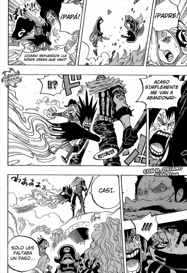 One Piece Capitulo 871: ¡Vamos, Caesar! página 13