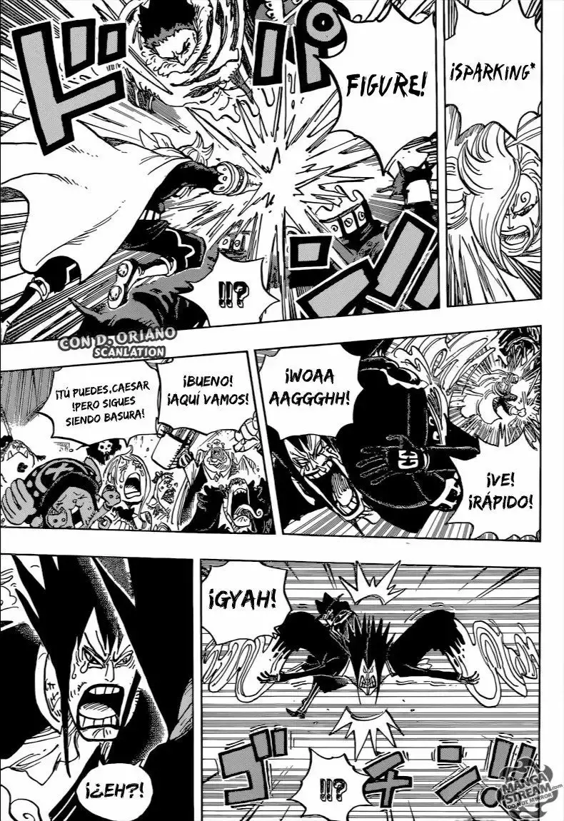 One Piece Capitulo 871: ¡Vamos, Caesar! página 14