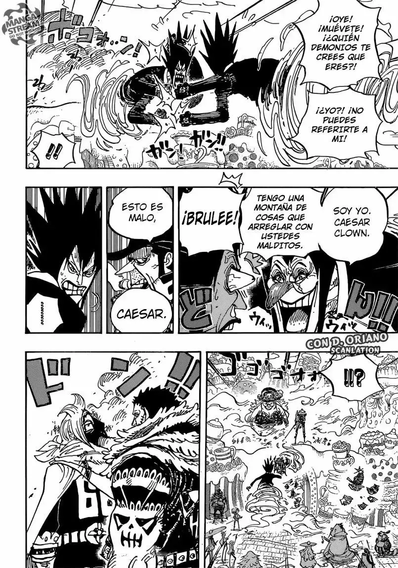 One Piece Capitulo 871: ¡Vamos, Caesar! página 15