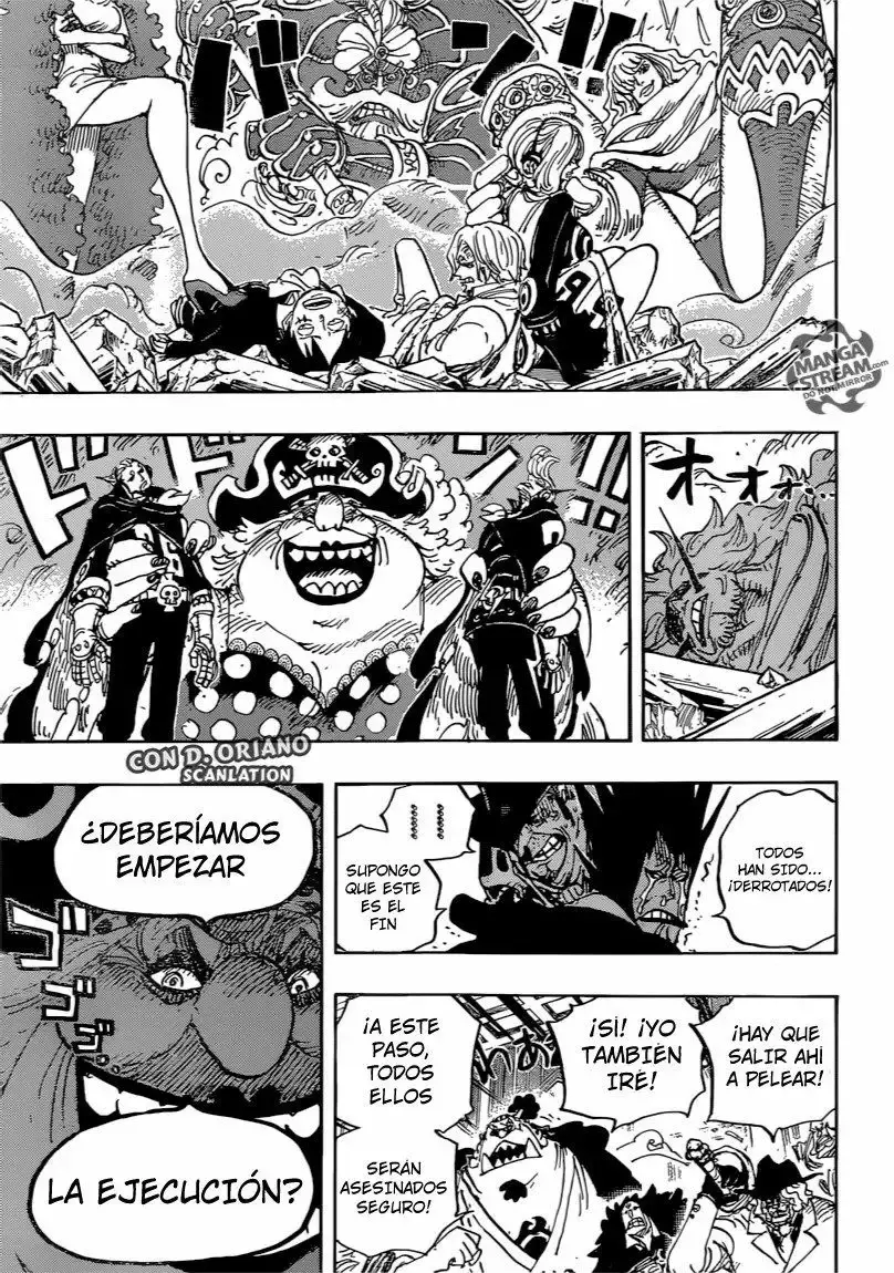 One Piece Capitulo 871: ¡Vamos, Caesar! página 16