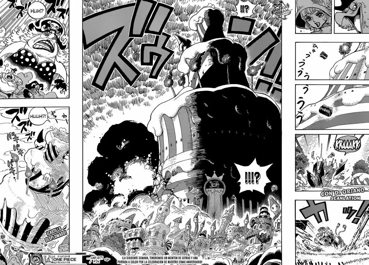 One Piece Capitulo 871: ¡Vamos, Caesar! página 17