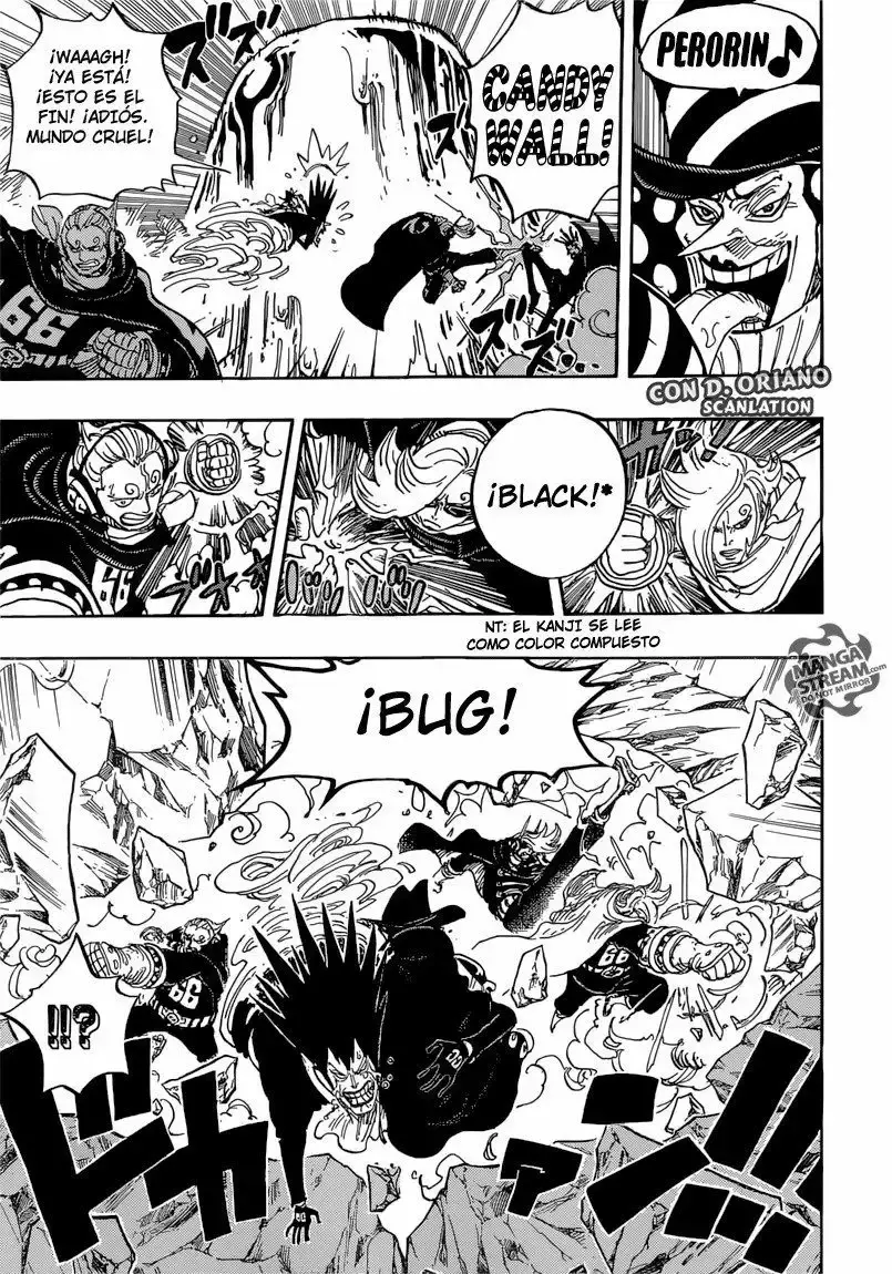 One Piece Capitulo 871: ¡Vamos, Caesar! página 4