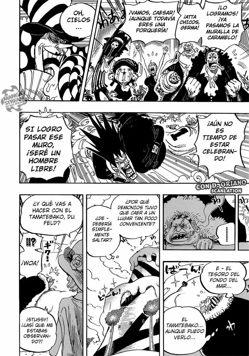 One Piece Capitulo 871: ¡Vamos, Caesar! página 5