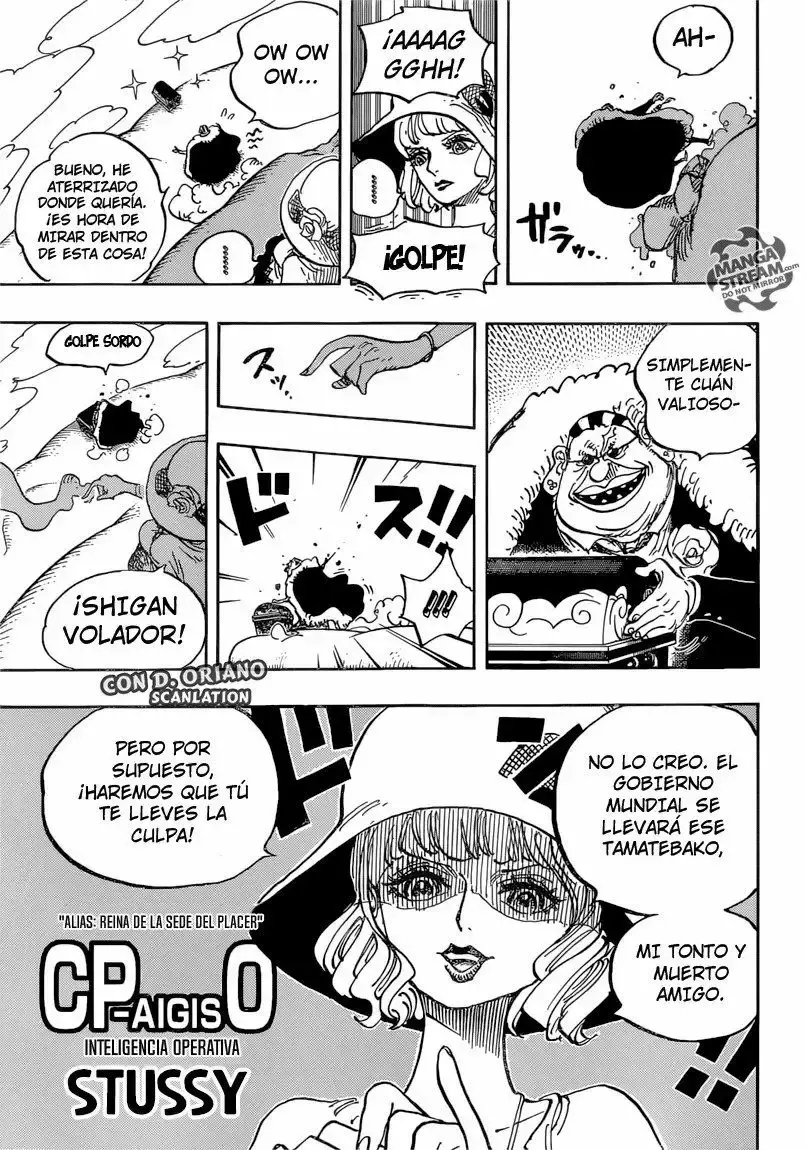 One Piece Capitulo 871: ¡Vamos, Caesar! página 6