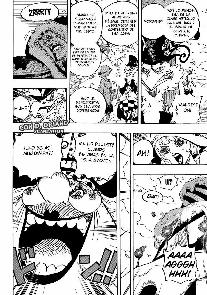 One Piece Capitulo 871: ¡Vamos, Caesar! página 7