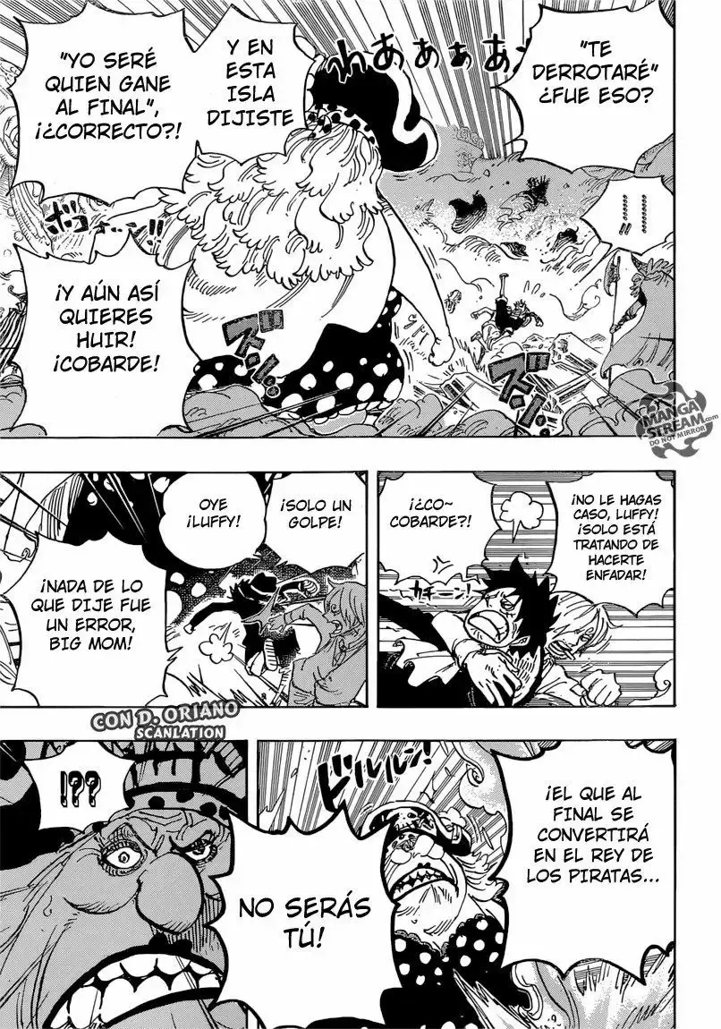 One Piece Capitulo 871: ¡Vamos, Caesar! página 8