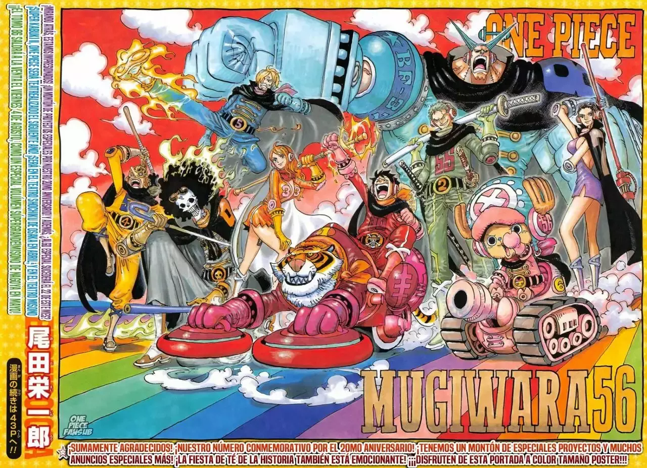 One Piece Capitulo 872: Suave y Esponjoso página 4