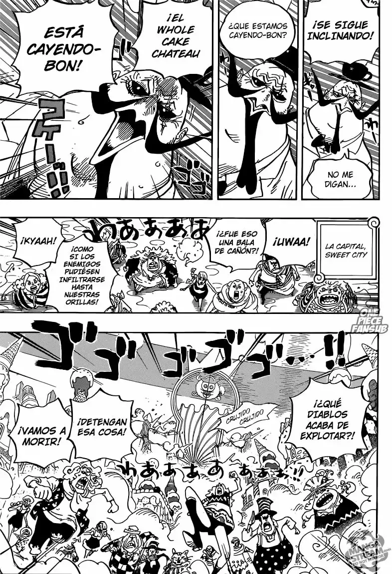 One Piece Capitulo 872: Suave y Esponjoso página 7